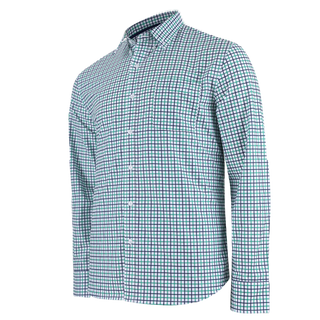 THE MULTI TATTERSALL STRETCH WOVEN SPORT SHIRT