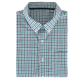 THE MULTI TATTERSALL STRETCH WOVEN SPORT SHIRT