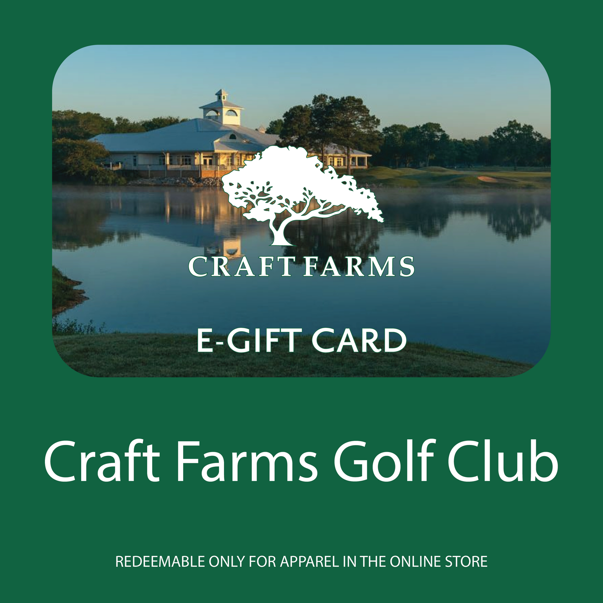 Craft Farms E-Gift Card