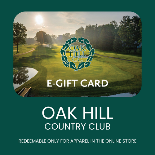 Oak Hill Country Club E-Gift Card